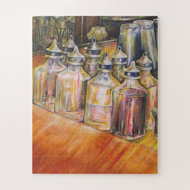 Puzzle Ideografía de la luz dorada (Vertical)