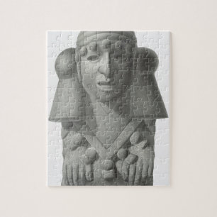 Puzzle Ídolo de piedra de dios Cocijo, placa de la lluvi