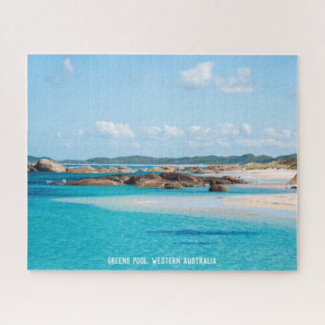 Puzzle Idyllic Beach Emerald Bay Australia, 520 piezas (Horizontal)