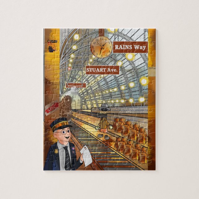 Puzzle Iggy el niño invisible  (Vertical)