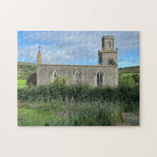 Puzzle Iglesia abandonada de St Colmac Isla de Bute Escoc