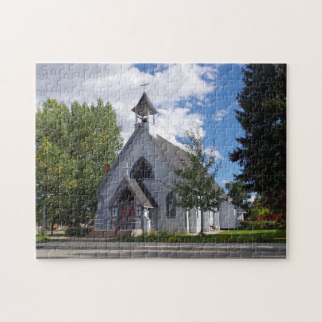 Puzzle Iglesia Blanca - Buena Vista Colorado (Horizontal)