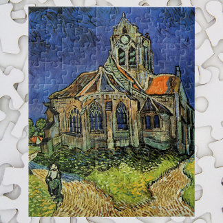 Puzzle Iglesia de Auvers-sur-Oise por Vincent van Gogh