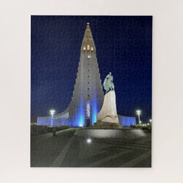 Puzzle Iglesia de Hallgrimskirkja en Reykjavik Islandia