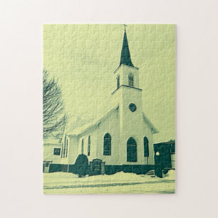 Puzzle Iglesia de Invierno