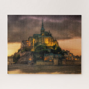 Puzzle Iglesia de la Isla Mont St Michel Normandía