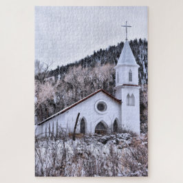 Puzzle Iglesia de Little Mountain Town - 20x30 - 1014 pcs