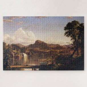 Puzzle Iglesia de Nueva Inglaterra de Frederic Edwin