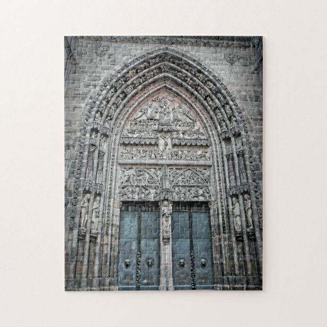 Puzzle Iglesia de San Lorenzo -Nurenberg Alemania -11x14  (Vertical)