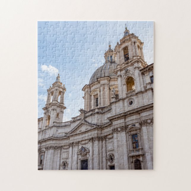 Puzzle Iglesia de Sant Agnese en la Piazza Navona - Roma (Vertical)