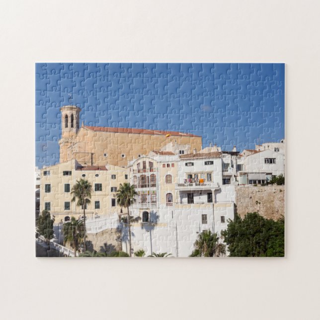 Puzzle Iglesia de Santa María - Mahón, Menorca, España (Horizontal)
