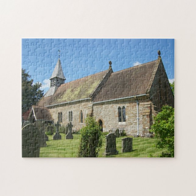 Puzzle Iglesia de Todos los Santos en Preston. (Horizontal)