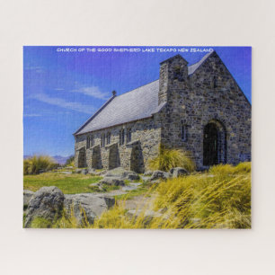 Puzzle Iglesia del Buen Pastor Lago Tekapo.