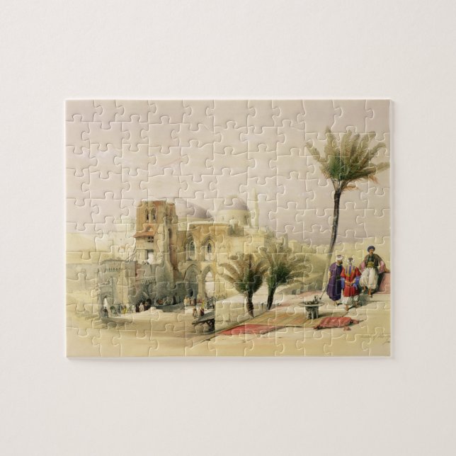 Puzzle Iglesia del sepulcro santo, Jerusalén, placa 11 (Horizontal)