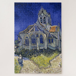 Puzzle Iglesia en Auvers por Van Gogh Painting Art
