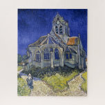 Puzzle Iglesia en Auvers por Van Gogh Painting Art<br><div class="desc">La iglesia de Auvers-sur-Oise,  vista desde el Chevet por Vincent van Gogh</div>