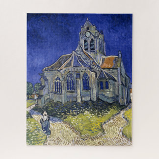 Puzzle Iglesia en Auvers por Van Gogh Painting Art