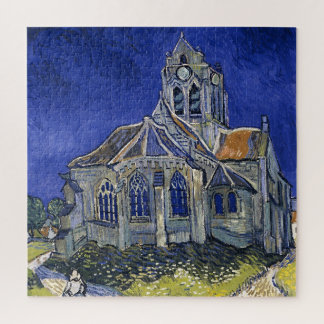 Puzzle Iglesia en Auvers por Van Gogh Painting Art