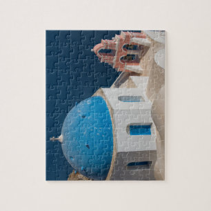 Puzzle Iglesia en la isla de Santorini, Grecia