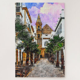 Puzzle Iglesia Nuestra Senora de la Palma. Cádiz, España