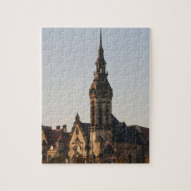 Puzzle Iglesia Reformada Leipzig, Alemania (Vertical)