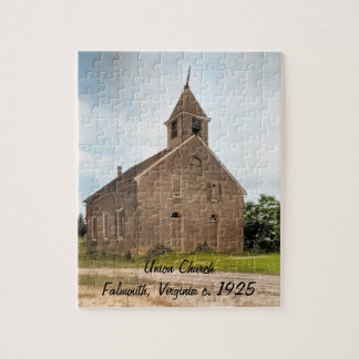 Puzzle Iglesia Union, Falmouth, Virginia c. 1925