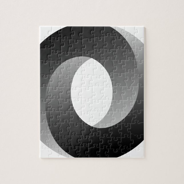 Puzzle Ilusión óptica del círculo imposible (Vertical)