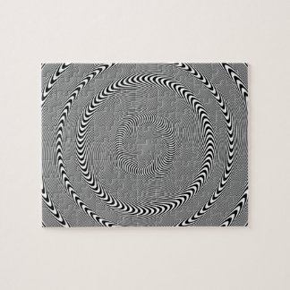 Puzzle Ilusión óptica - La hipnosis es fácil