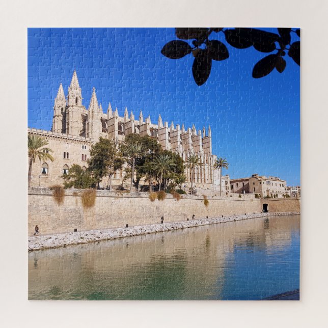 Puzzle Ilusionante mejoras - el capital de isla Palma de (Vertical)
