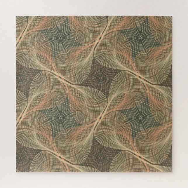 Puzzle Ilusiones ópticas: Intriga geométrica (Vertical)