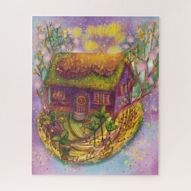 Puzzle ilustracion acogedor (Vertical)