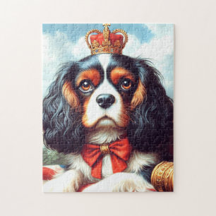 Puzzle Ilustracion Cavalier King Charles Spaniel