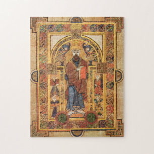 Puzzle Ilustracion céltico medieval, siglo IX