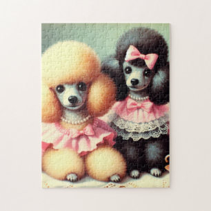 Puzzle Ilustracion Cute Poodle