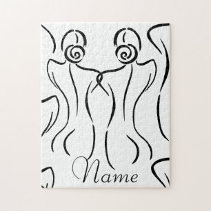 Puzzle Ilustracion de arte femenino Thunder_Cove