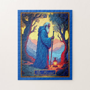 Puzzle Ilustración de Carta de Tarot, El Ermitaño