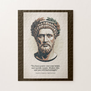 Puzzle Ilustración de citas de Marco Aurelio Meditaciones