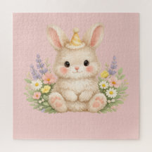 Ilustración de conejo silvestre Pastel Bunny
