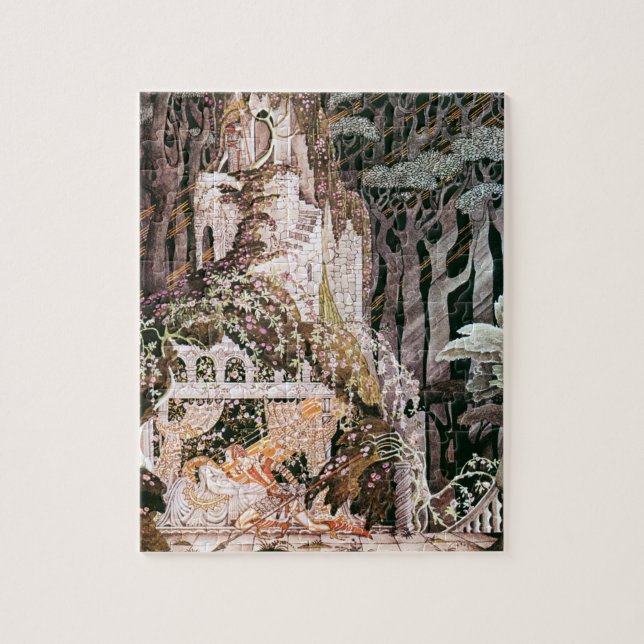 Puzzle Ilustracion de cuento de hadas de moda Rosebud Kay (Vertical)