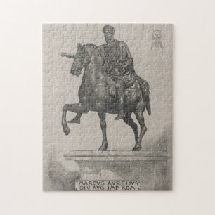 Puzzle Ilustracion de la estatua de Marcus Aurelius (1889