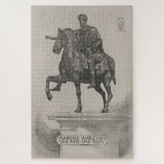 Puzzle Ilustracion de la estatua de Marcus Aurelius (1889