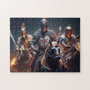Puzzle Ilustración de Nosotros Cabalgamos Después de la M
