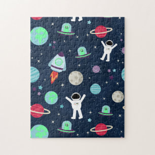 Puzzle Ilustración de patrón espacial
