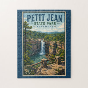 Puzzle Ilustración de Petit Jean State Park Arkansas Viaj