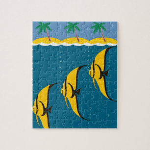 Puzzle Ilustracion de viajes de Australia Vintage