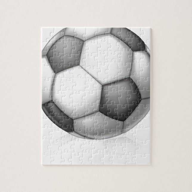 Puzzle Ilustracion del balón de fútbol (Vertical)