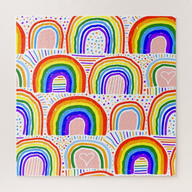 Puzzle Ilustracion del Marcador del Arcoiris: Patata sin  (Vertical)