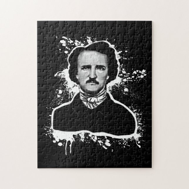 Puzzle Ilustracion Edgar Allan Poe (Vertical)