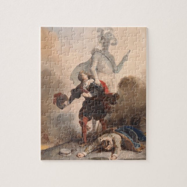Puzzle Ilustracion Mozart Don Giovanni Opera Vintage (Vertical)