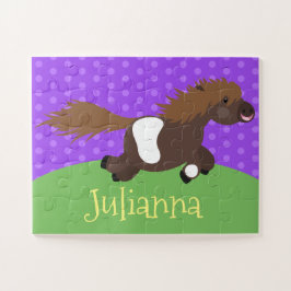 Puzzle Ilustracion personalizado de Cute feliz Shetland p